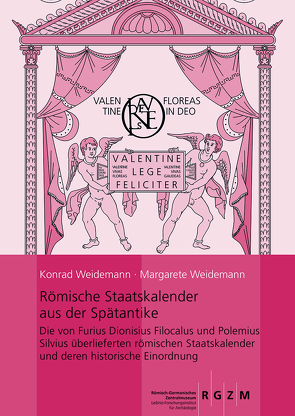 Römische Staatskalender aus der Spätantike von Weidemann,  Konrad, Weidemann,  Margarete