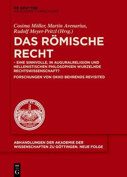 Das Römische Recht von Avenarius,  Martin, Meyer-Pritzl,  Rudolf, Möller,  Cosima