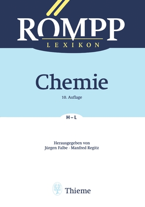 RÖMPP Lexikon Chemie, 10. Auflage, 1996-1999 von Amelingmeier,  Eckard, Berger,  Michael, Bergsträßer,  Uwe, Bockhorn,  Henning, Botschwina,  Peter
