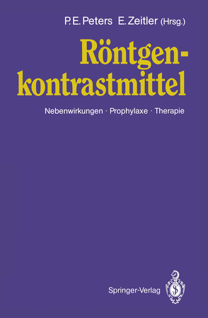 Röntgen kontrastmittel von Peters,  P.E., Zeitler,  E.