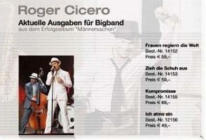 Roger Cicero: Ich atme ein – Big band von Haß,  Matthias, Peermusic, Ramond,  Frank