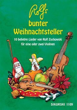 Rolfs bunter Weihnachtsteller von Rogoll,  Hans J, Zuckowski,  Rolf