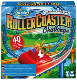 ThinkFun – 76343 – Roller Coaster Challenge – baue eine funktionierende Achterbahn mit diesem großartigen Logikspiel, bei dem es hoch hinausgeht von Morris,  Oliver