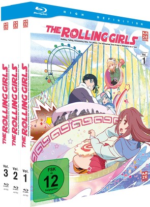 Rolling Girls – Gesamtausgabe – Bundle – Vol.1-4 – Blu-ray [ohne Schuber] von Deai,  Kotomi