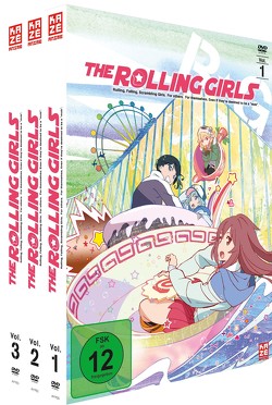 Rolling Girls – Gesamtausgabe – Bundle – Vol.1-4 – DVD [ohne Schuber] von Deai,  Kotomi