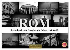 ROM – Ansichten in Schwarz und Weiß (Wandkalender 2024 DIN A2 quer), CALVENDO Monatskalender von Pinkoss,  Oliver