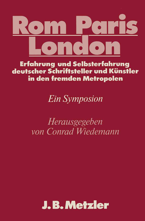 Rom – Paris – London von Wiedemann,  Conrad