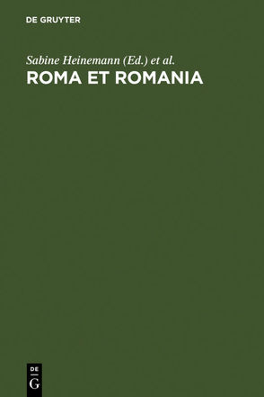 Roma et Romania von Bernhard,  Gerald, Heinemann,  Sabine, Kattenbusch,  Dieter