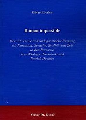 Roman impassible von Eberlen,  Oliver