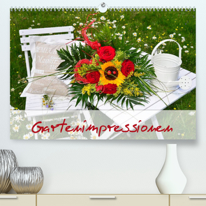 Romantische Gartenimpressionen (Premium, hochwertiger DIN A2 Wandkalender 2023, Kunstdruck in Hochglanz) von Werner-Ney,  Simone