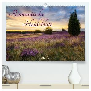 Romantische Heideblüte (hochwertiger Premium Wandkalender 2024 DIN A2 quer), Kunstdruck in Hochglanz von Beyer (Moqui),  Daniela