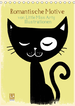 Romantische Motive von Little Miss Arty – Illustrationen (Tischkalender 2021 DIN A5 hoch) von Miss Arty - Illustrationen/ Juliane Mertens-Eckhardt,  Little