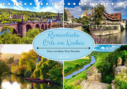Romantische Orte am Neckar (Tischkalender 2024 DIN A5 quer), CALVENDO Monatskalender von Huschka,  Klaus-Peter