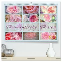 Romantische Rosen (hochwertiger Premium Wandkalender 2024 DIN A2 quer), Kunstdruck in Hochglanz von Cross,  Martina