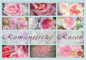 Romantische Rosen (Tischkalender 2018 DIN A5 quer) von Cross,  Martina