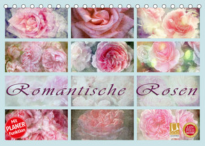 Romantische Rosen (Tischkalender 2022 DIN A5 quer) von Cross,  Martina