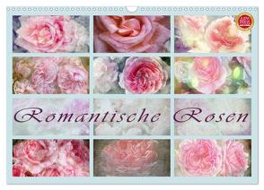 Romantische Rosen (Wandkalender 2024 DIN A3 quer), CALVENDO Monatskalender von Cross,  Martina