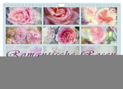 Romantische Rosen (Wandkalender 2024 DIN A4 quer), CALVENDO Monatskalender von Cross,  Martina