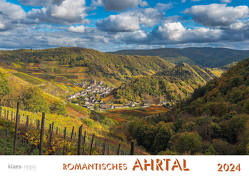 Romantisches Ahrtal 2024 Bildkalender A4 quer, spiralgebunden von Klaes,  Holger