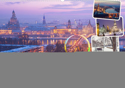 Romantisches Dresden im Winter (Wandkalender 2024 DIN A2 quer), CALVENDO Monatskalender von Drachenkind-Fotografie,  Drachenkind-Fotografie