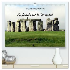 Romantisches Fernweh – Südengland & Cornwall 2024 (hochwertiger Premium Wandkalender 2024 DIN A2 quer), Kunstdruck in Hochglanz