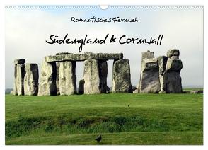 Romantisches Fernweh – Südengland & Cornwall 2024 (Wandkalender 2024 DIN A3 quer), CALVENDO Monatskalender