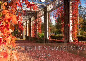 Romantisches Magdeburg (Wandkalender 2024 DIN A3 quer) von Schwingel,  Andrea