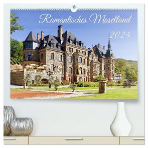 Romantisches Moselland (hochwertiger Premium Wandkalender 2024 DIN A2 quer), Kunstdruck in Hochglanz von Werner,  Berthold