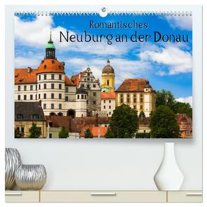 Romantisches Neuburg an der Donau (hochwertiger Premium Wandkalender 2024 DIN A2 quer), Kunstdruck in Hochglanz von Wenk,  Marcel