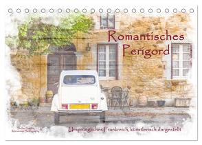 Romantisches Périgord (Tischkalender 2024 DIN A5 quer), CALVENDO Monatskalender von Sattler,  Stefan