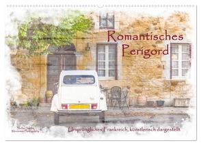 Romantisches Périgord (Wandkalender 2024 DIN A2 quer), CALVENDO Monatskalender von Sattler,  Stefan
