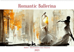 Romatic Ballerina (Wandkalender 2023 DIN A2 quer) von Felke,  Sandra