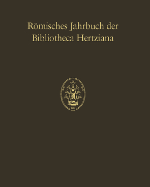 Römisches Jahrbuch der Bibliotheca Hertziana von Ebert-Schifferer,  Sybille, Kieven,  Elisabeth