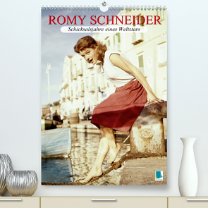 Romy Schneider – Schicksalsjahre eines Weltstars (Premium, hochwertiger DIN A2 Wandkalender 2021, Kunstdruck in Hochglanz) von CALVENDO