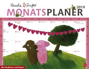 Rosalie & Trüffel Monatsplaner – Kalender 2019 von Bücker,  Jutta, Heye, Reider,  Katja