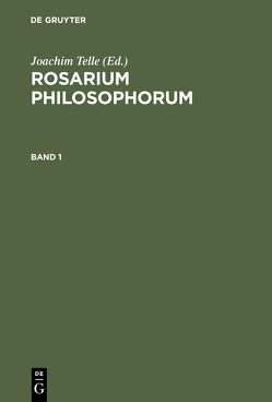 Rosarium philosophorum von Telle,  Joachim