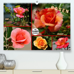 ROSEN – edel – elegant – verführerisch (Premium, hochwertiger DIN A2 Wandkalender 2023, Kunstdruck in Hochglanz) von GUGIGEI