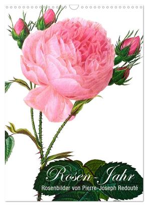 Rosen-Jahr (Wandkalender 2024 DIN A3 hoch), CALVENDO Monatskalender von Layout Babette Reek,  bilwissedition, 
