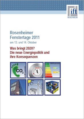 Rosenheimer Fenstertage 2011 von ift Rosenheim GmbH