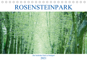 Rosensteinpark – Der bedrohte Park in Stuttgart (Tischkalender 2021 DIN A5 quer) von Allgaier,  Herb