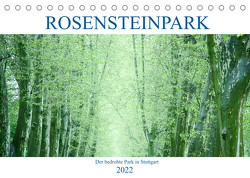 Rosensteinpark – Der bedrohte Park in Stuttgart (Tischkalender 2022 DIN A5 quer) von Allgaier,  Herb