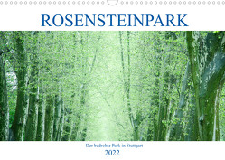 Rosensteinpark – Der bedrohte Park in Stuttgart (Wandkalender 2022 DIN A3 quer) von Allgaier,  Herb