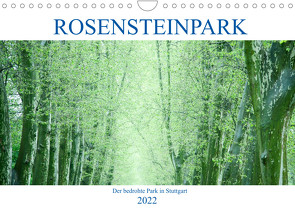 Rosensteinpark – Der bedrohte Park in Stuttgart (Wandkalender 2022 DIN A4 quer) von Allgaier,  Herb