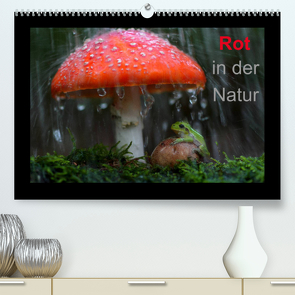 Rot in der Natur (Premium, hochwertiger DIN A2 Wandkalender 2023, Kunstdruck in Hochglanz) von Bachmeier,  Günter