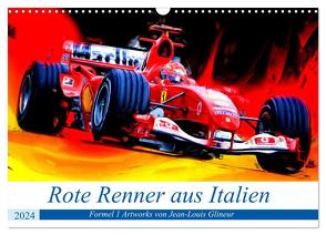 Rote Renner aus Italien (Wandkalender 2024 DIN A3 quer), CALVENDO Monatskalender von Glineur,  Jean-Louis