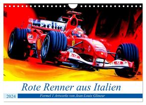 Rote Renner aus Italien (Wandkalender 2024 DIN A4 quer), CALVENDO Monatskalender von Glineur,  Jean-Louis