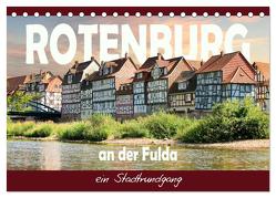 Rotenburg an der Fulda, ein Stadtrundgang (Tischkalender 2024 DIN A5 quer), CALVENDO Monatskalender von Löwer,  Sabine