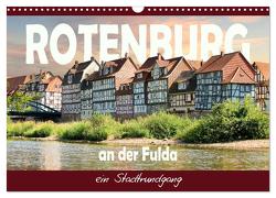 Rotenburg an der Fulda, ein Stadtrundgang (Wandkalender 2024 DIN A3 quer), CALVENDO Monatskalender von Löwer,  Sabine