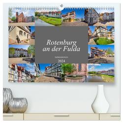 Rotenburg an der Fulda Impressionen (hochwertiger Premium Wandkalender 2024 DIN A2 quer), Kunstdruck in Hochglanz von Meutzner,  Dirk