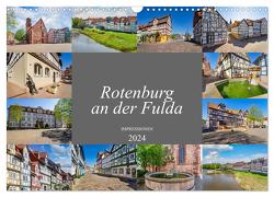 Rotenburg an der Fulda Impressionen (Wandkalender 2024 DIN A3 quer), CALVENDO Monatskalender von Meutzner,  Dirk